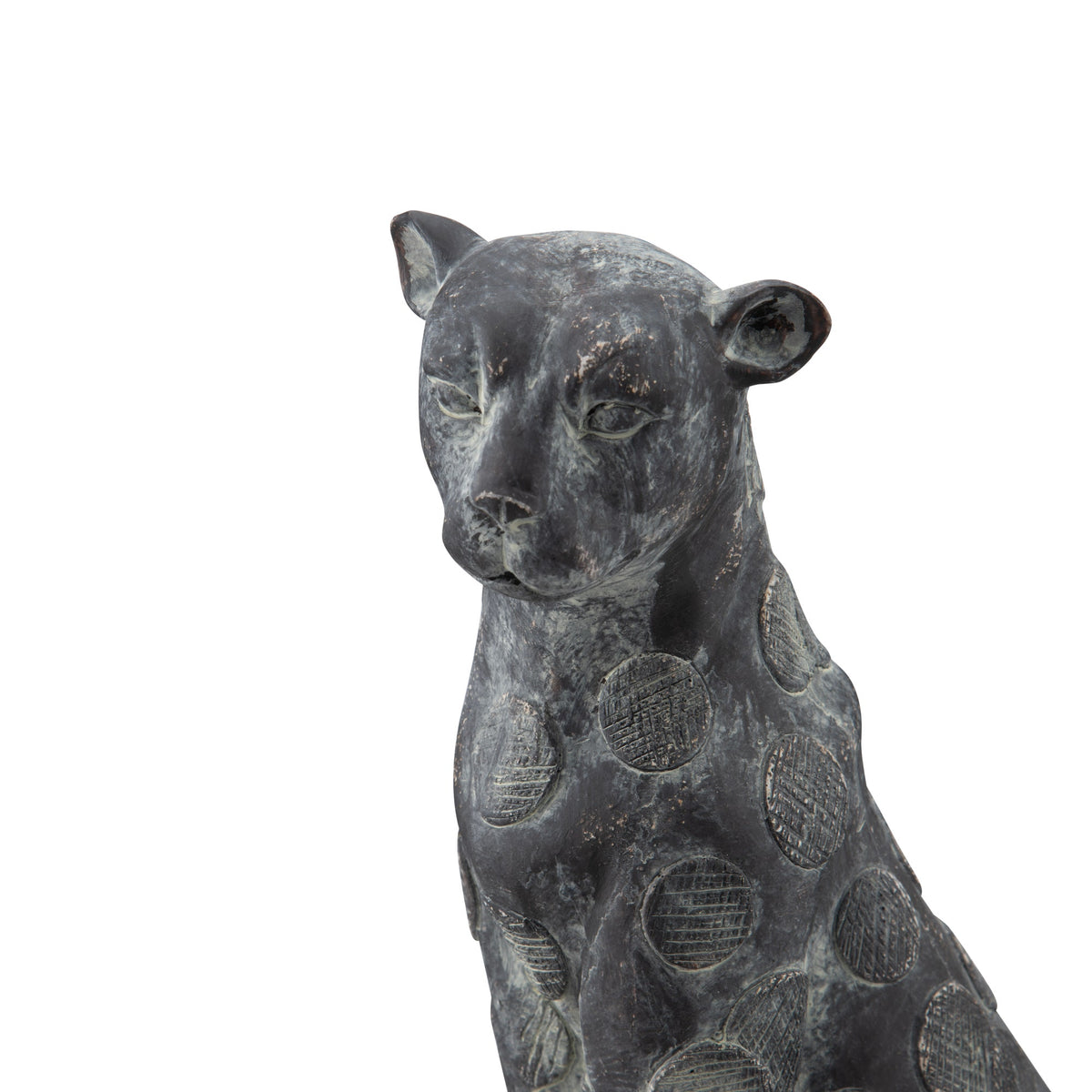 Leo Küçük Leopar Heykeli