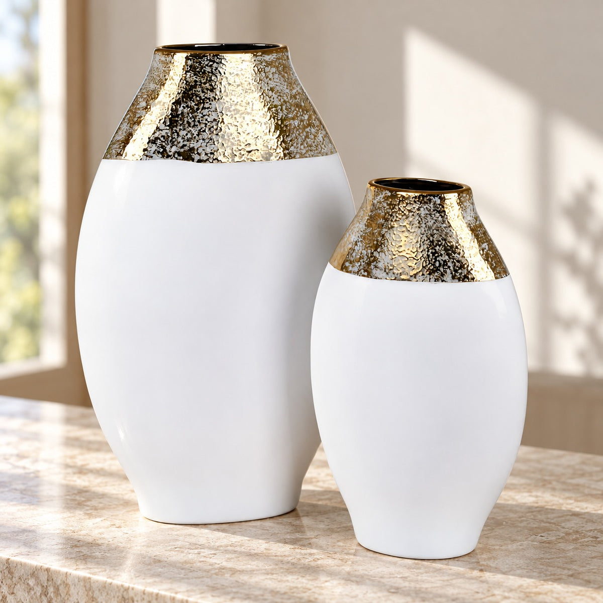 Rue Oval Vazolar 2'li Set
