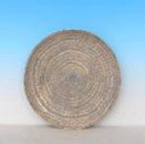 Spiral Desenli Gri Altın Yuvarlak Tabak – YZ04504GG-3