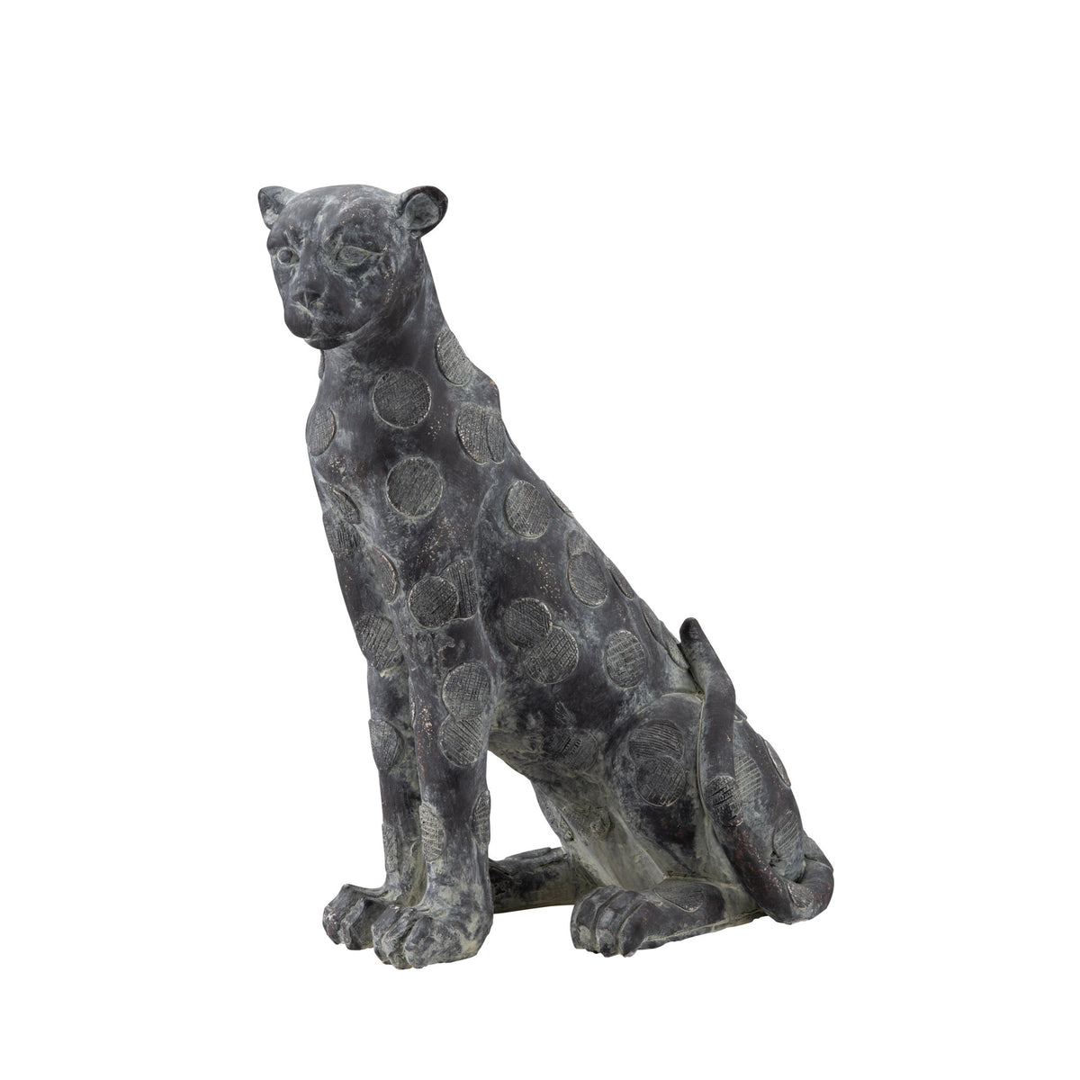 Leo Büyük Leopar Heykeli