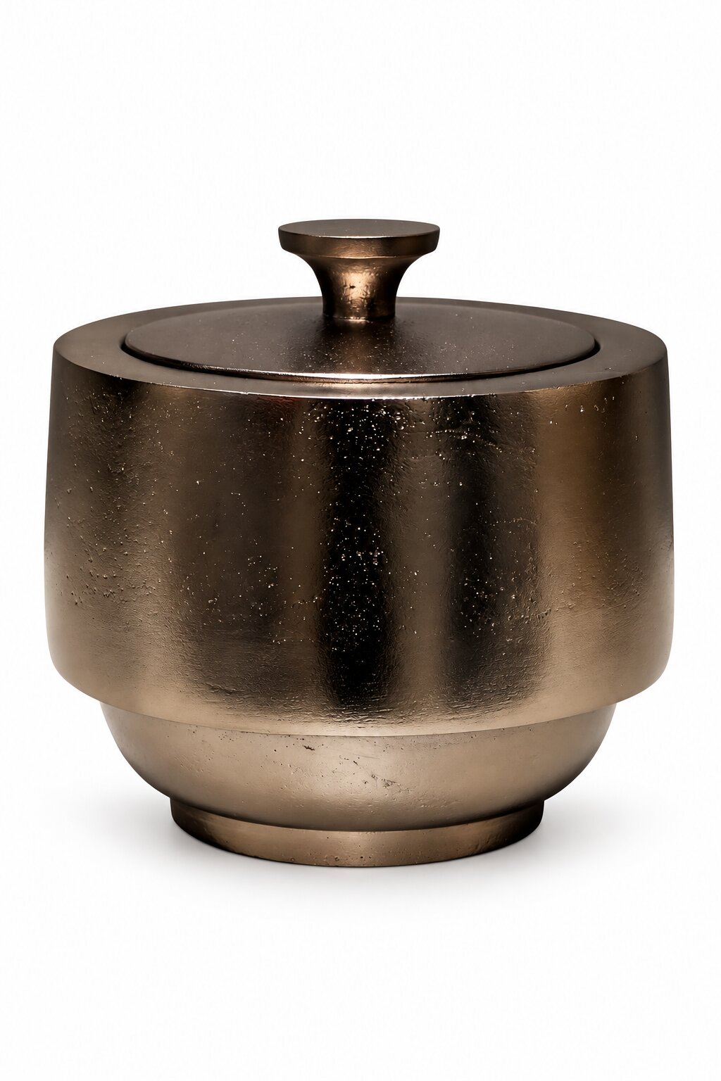 Büyük Yumuşak Pirinç Kapaklı Döküm Alüminyum Kavanoz